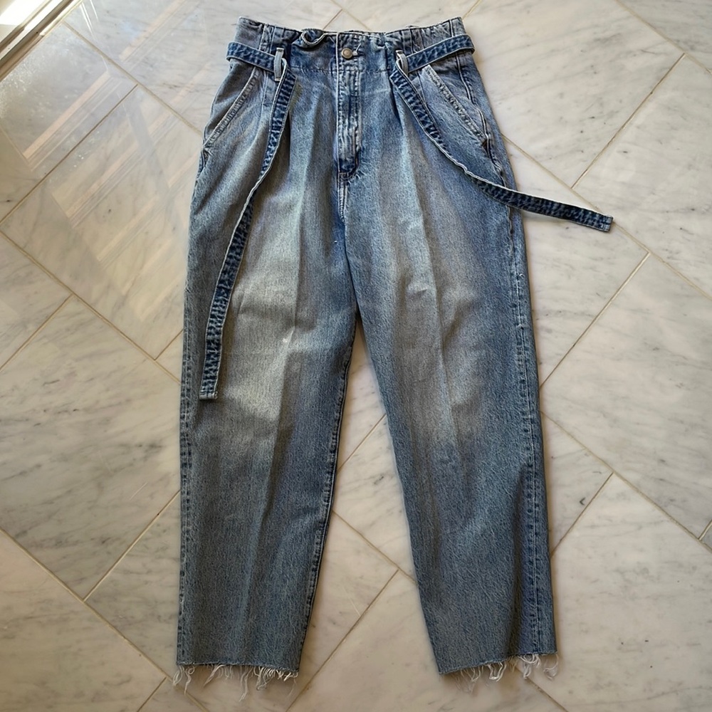 Abercrombie & Fitch Tie Waist Jeans, size 10 💙💙